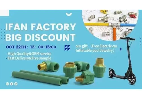 IFAN PPR Pipes, Yeeb Nkab Fittings Thiab Brass Khoom Live Show