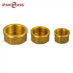 Brass Threaded Cap